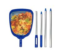 Générique Swimming Pool Net - Leaf Cleaning Net for Effortless Cleaning | 6.35Ft Fine Mesh Skimmer Nets with Telescopic Pole | Robust Hangable Pool Cleaner Supplies for Pristine Waters