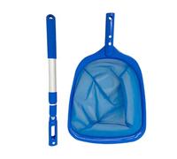 Générique Swimming Pool Skimmer Net - Fine Mesh Strainer Cleaning Tool, Pool Skimmer Leaf Net with Lightweight Handle for Easy Debris Removal, Multi Purpose Water Cleaning Accessory for Backyard
