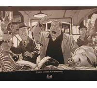 Générique Sylvain Vallee - La Cave - Bourvil - Gabin - Traversée De Paris - 30X40 Cm Affiche/Poster