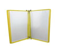 Générique Système De Référence Mural | Support Magnétique Range-Certificats,Organiseur Mural Pour Fichiers,Pour Magasins Menus Recettes Papier Standard A4 Affiches Bureau nseignant