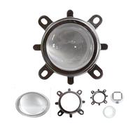 Générique Système de refroidissement Led 50W, ventilateur à dissipateur thermique + support réflecteur d'objectif 60/120 degrés 44mm for puce COB 20W 30W 100W(44mm 120 degree lens)