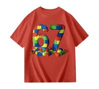 Générique T Shirt 67 Meme Six Seven pour Enfants garçons Filles T-Shirt Manches Courtes Col Rond Casual Oversize Classique Noël Baseball Basketball