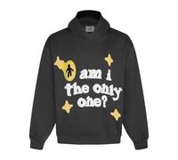 Générique T-Shirt À Capuche Vert Olive pour Hommes avec Texte Et Motifs De Planète Abstraits, Adapté pour Les Vêtements De Rue Décontractés pour Les Amateurs De Mode, Style d'art Créatif-color07||s