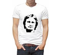 Générique T Shirt Chanteur Claude Francois cloclo N020 (M, Blanc)