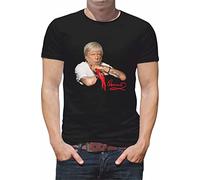 Générique T Shirt Chanteur Renaud N053 (S, Noir)