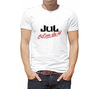 Générique t-Shirt djmh personnalisé Humour Cadeaux fête C'est Pas des lol Chanteur jul N005 (M)