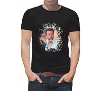 Générique T Shirt personnalisé Chanteur Christophe maé N083 (Blanc, XL)