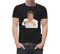 Générique T Shirt personnalisé Chanteur Frederic Francois N071 Noir (Noir, 4XL)