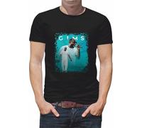 Générique T Shirt personnalisé Chanteur Maitre gims Last Winter Tour N086 (Noir, L)