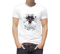Générique T Shirt personnalisé Chanteur Maitre gims Le dernier Tour N085 (Blanc, XS)