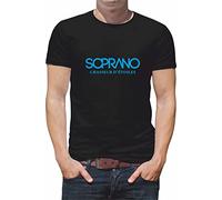 Générique T Shirt personnalisé Chanteur Soprano Chasseur d'étoile N103 (L, Noir)