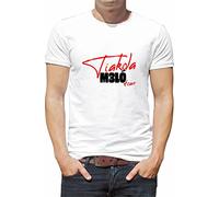 Générique T Shirt personnalisé Chanteur tiakola mélo Tour N109 (M, Blanc)