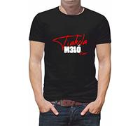 Générique T Shirt personnalisé Chanteur tiakola mélo Tour N109 (M, Noir)