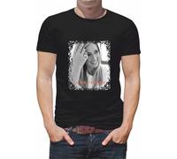 Générique T Shirt personnalisé chanteuse lara Fabian Je suis la Concert Tour N094 (Noir, L)