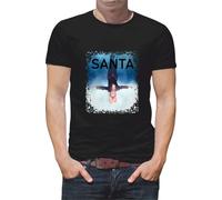Générique T Shirt personnalisé chanteuse Santa recommence Moi Concert Tour N097 (Noir, 3XL)
