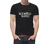 Générique T Shirt Personnaliser Chanteur kendji girac N117 (3XL, Noir)