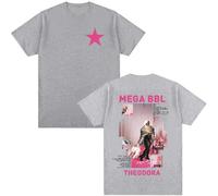 Générique T-Shirt Rap théodora Mega BBL (Gris S)