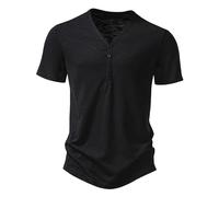 Générique T-Shirt Slim Fit Homme pour Fitness,T-Shirt à Manches Courtes Tee Shirt Business Classe Casual Chemise Rouge sur Hommes T Blanc Coton Col V Repassage