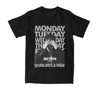 Générique T-Shirt Tendance Et Décontracté Démarquez-Vous De La Foule avec Ce T-Shirt Vintage Jungkook Oversize Le Style Rétro Rencontre Le Confort Moderne (2 XS)