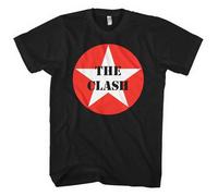 Générique T-Shirt The Clash - Star Badge