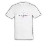 Générique T-Shirt Unisexe pour toi j’irai Jusqu’à Dijon - Idée Cadeau Amour & Voyage - 100% Coton Taille XL