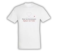 Générique T-Shirt Unisexe pour toi j’irai Jusqu’à epinay-sur-Seine - Idée Cadeau Amour & Voyage - 100% Coton Taille XS