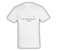 Générique T-Shirt Unisexe pour toi j’irai Jusqu’à Toulon - Idée Cadeau Amour & Voyage - 100% Coton Taille XXL