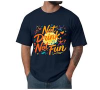Générique T-Shirts Homme à Manches Courtes en Coton Confortable - Thème Bière Allemande German Drinking Team Impression Vintage - T-Shirts Décontracté Polyvalent pour Oktoberfest Fête