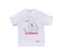 Générique T-Shirts Noirs pour Hommes Et Femmes, T-Shirts À Manches Courtes De Haute Qualité À Col Rond avec Motif d'ours Polaire, Tops De Mode Casual De Rue-color02||s