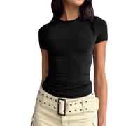 Générique T-Shirts Personnalisé Femme Crop Top sans Manches Débardeur Haut Court en Coton Crop Tank Top Débardeur Femme