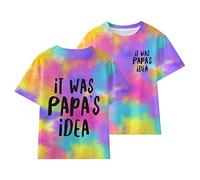 Générique T-Shirts pour Filles,T-Shirt à Manches Courtes pour Enfants D'éTé pour Enfants (K, 9-10 Years)