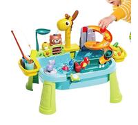 Générique Table à Eau | Accessoires de Jeu d'imitation avec Robinet Girafe - Jouet Évier Cuisine avec Eau Courante,pour 1 à 5 Ans Développement Cognitif Coordination