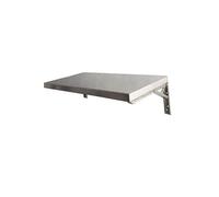 Générique Table à Manger en Acier Inoxydable 304, Table Utilitaire Suspendue Pliante, étagères Support Service murales, for buanderie Bureau(100x40cm)
