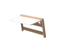 Générique Table à Manger Extensible Murale Petits espaces, Table Suspendue Bois Peu encombrante, for buanderie, étude, Balcon, Bureau(Color 1,83x45cm)