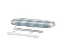 Générique Table à Repasser Pliable et Portable, Mini Table à Repasser Idéale pour Les Loisirs Créatifs, La Chambre, Les, Les étudiants Ou Les Appartemen, Plaid bleu