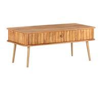 Générique Table Basse 100x50x40 cm Bois d'acacia Massif,Meubles,Tables,Tables Basses et Tables d'appoint,Tables Basses,Brun,23.62 KG,289650