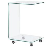 Générique Table Basse 45x40x63 cm Verre trempé,Tables Basses et Tables d'appoint, Tables Basses,284726