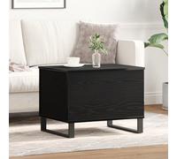 Générique Table Basse avec Plateau Relevable Noir Chêne 60x44,5x45 cm Bois d'ingénierie,Tables Basses,15.55KG-862967
