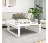 Générique Table Basse Blanc 100x100x35 cm Bois d’ingénierie,Tables Basses et Tables d'appoint, Tables Basses,808630
