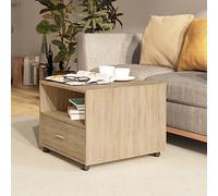 Générique Table Basse chêne Sonoma 55x55x40 cm Bois d'ingénierie,Meubles, Tables, Tables Basses et Tables d'appoint, Tables Basses, Brun (Poids 23KG)