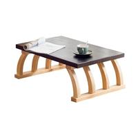 Générique Table Basse de Style Tatami Japonais, en Bois Massif, idéale pour Une Baie vitrée, Un Petit Bureau ou Un Coin Salon (110 x 55 x 30 cm) - Parfaite pour Les intérieurs minimalistes