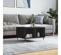 Générique Table Basse Noir 60x50x36,5 cm Bois d'ingénierie,Tables,Tables Basses et Tables d'appoint,Tables basses-830533