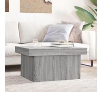 Générique Table Basse Sonoma Gris 80x55x40 cm Bois d'ingénierie,Tables,Tables Basses et Tables d'appoint,Tables basses-840868