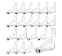 Générique Table Cloth Clips - 20 Pack Table Cover Holders, Long-Lasting Spring Design, Reusable Steel Clamps | Dining Tables, Garden Parties, BBQs, Indoor Outdoor Banquets, Holiday Celebrations