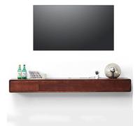 Générique Table Console de Rangement pour entrée, Table d'appoint étroite, Meuble TV Suspendu en Bois Massif, Meuble TV Mural Bas pour Salon, étagère TV Disponible en différentes Tailles de 120 à 240
