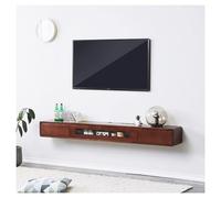 Générique Table Console d'entrée Fine avec étagère intégrée derrière Le canapé, en marbre et Miroir, Style Moderne. Meuble TV Suspendu avec Porte et Rangement sous Le Can