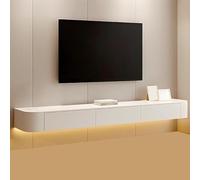 Générique Table Console d'entrée Fine avec étagère intégrée derrière Le canapé, Meuble d'entrée Moderne en marbre et Miroir, Meuble TV Mobile en Bois Massif Gain de Place