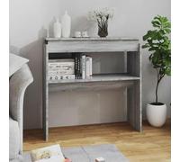 Générique Table Console Sonoma Gris 80x30x80 cm Bois d'ingénierie,Meubles, Tables, Tables Basses et Tables d'appoint, Tables d'appoint, Gris (Poids 13.5KG)