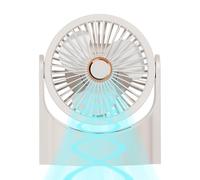Générique Table Cooler Hangable Blower For Whole Room, 180 Degree Rotation For Home | Desktop Fan USB,Adjustable Quiet Air Circulator - Clooer Quiet Hangable For Women Men