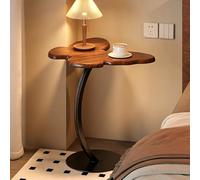 Générique Table D'Appoint en Forme de C, Petite Table de Chevet for Salon, Chambre, Canape, for en Cas, Cafe, Livres, Corbeilles de Fruits, Decoration Interieure